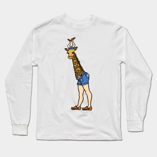 Giraffe Monstrosity Long Sleeve T-Shirt